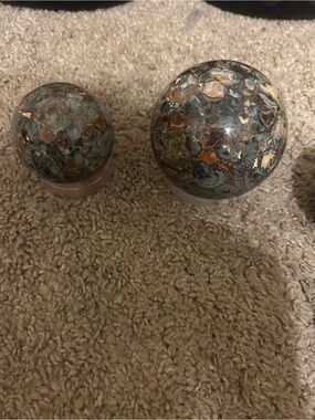 Leopard Skin Jasper Crystal Spheres